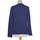 Vêtements Femme T-shirts & Polos Morgan top manches longues  38 - T2 - M Bleu Bleu