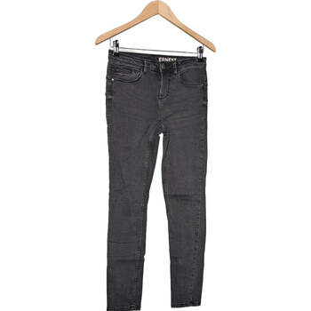 Vêtements Femme Jeans Promod jean slim femme  36 - T1 - S Gris Gris