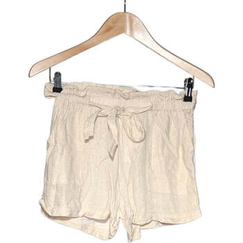 Vêtements Femme Shorts / Bermudas T-shirts manches courtesises short  36 - T1 - S Beige Beige