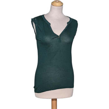 Vêtements Femme Débardeurs / T-shirts girls sans manche Naf Naf débardeur  36 - T1 - S Vert Vert
