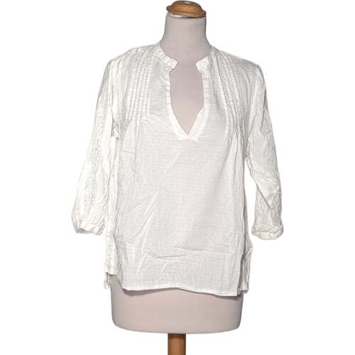 Vêtements Femme En mode rétro Mango blouse  36 - T1 - S Blanc Blanc