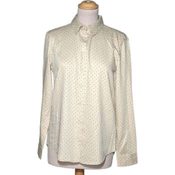 Vêtements Femme Chemises / Chemisiers Uniqlo chemise  34 - T0 - XS Beige Beige