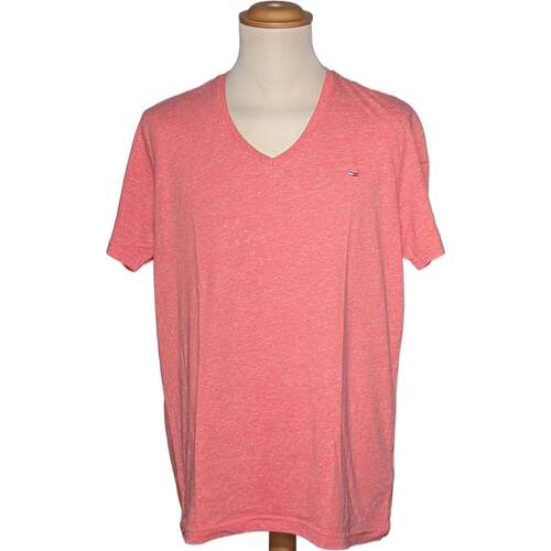 Vêtements Homme T-shirts & Polos Tommy Timeless Hilfiger 42 - T4 - L/XL Rose