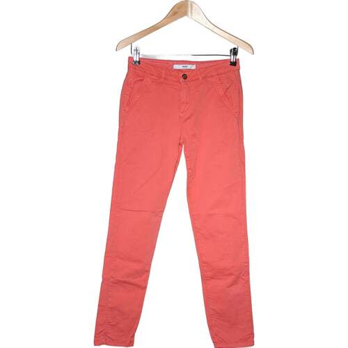 Vêtements Femme Pantalons Reiko pantalon slim femme  36 - T1 - S Orange Orange