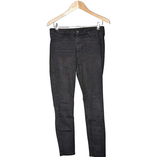 Vêtements Femme Jeans H&M jean slim femme  36 - T1 - S Noir Noir