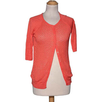 Vêtements Femme Gilets / Cardigans Cyrillus  gilet femme  34 - T0 - XS Orange Orange