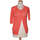 Vêtements Femme Gilets / Cardigans Cyrillus  gilet femme  34 - T0 - XS Orange Orange