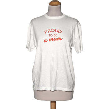 Vêtements Femme T-shirts Drake & Polos Monoprix 34 - T0 - XS Blanc
