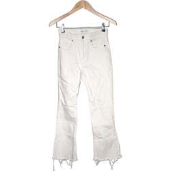 Vêtements Femme Jeans Gar bootcut Zara jean bootcut femme  34 - T0 - XS Blanc Blanc