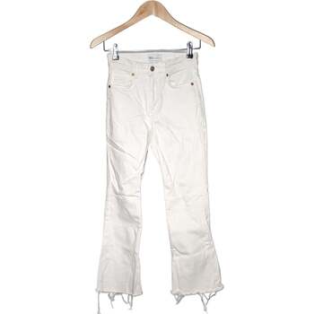 Vêtements Femme Jeans bootcut Zara jean bootcut femme  34 - T0 - XS Blanc Blanc