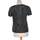 Vêtements Femme T-shirts & Polos Vila top manches courtes  36 - T1 - S Noir Noir