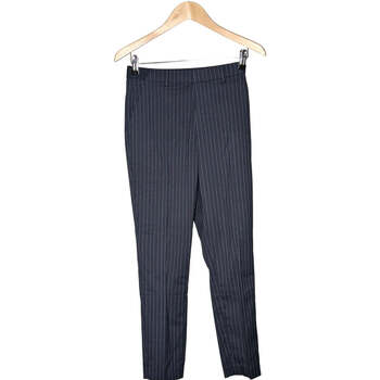 Vêtements Femme Pantalons Uniqlo pantalon slim femme  34 - T0 - XS Bleu Bleu