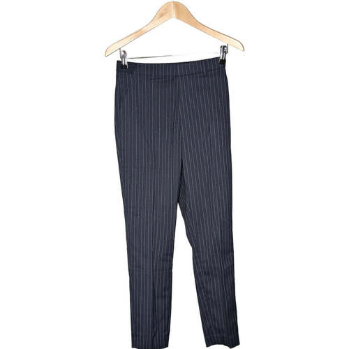 Vêtements Femme Pantalons Uniqlo pantalon slim femme  34 - T0 - XS Bleu Bleu