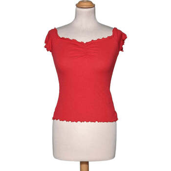 Vêtements Femme short sleeve t shirts Hollister débardeur  38 - T2 - M Rouge Rouge
