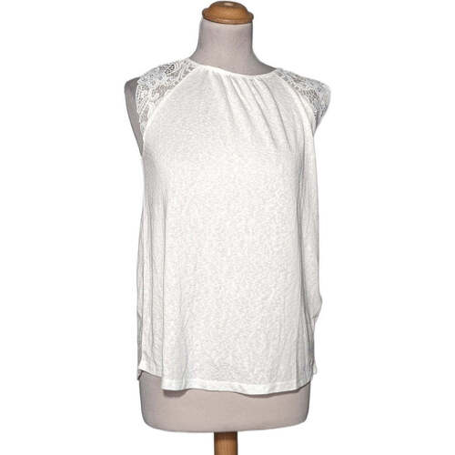 Vêtements Femme Débardeurs / T-shirts sans manche Springfield débardeur  36 - T1 - S Blanc Blanc