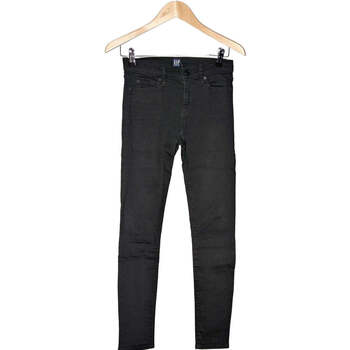 jeans gap  jean slim femme  34 - t0 - xs noir 