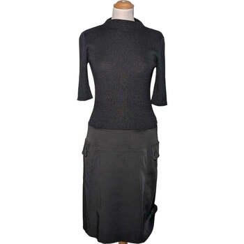 Vêtements Femme Robes Manoukian robe mi-longue  36 - T1 - S Noir Noir