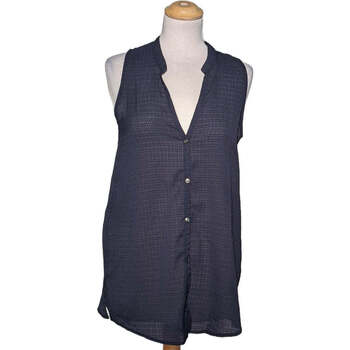 Vêtements Femme Combinaisons / Salopettes Mango blouse  34 - T0 - XS Bleu Bleu