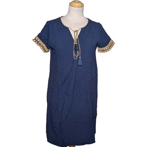 Vêtements Femme Robes courtes Allée Du Foulard robe courte  36 - T1 - S Bleu Bleu