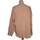 Vêtements Femme Tops / Blouses Monoprix blouse  36 - T1 - S Marron Marron