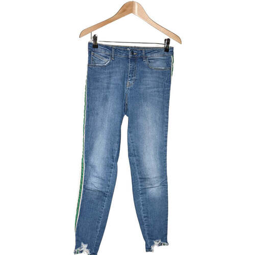 Vêtements Femme Jeans Zara jean slim femme  38 - T2 - M Bleu Bleu