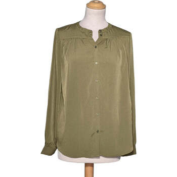 chemise h&m  chemise  34 - t0 - xs vert 