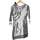 Vêtements Femme Robes courtes Almatrichi robe courte  38 - T2 - M Gris Gris