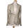 Vêtements Femme Vestes / Blazers Massimo Dutti blazer  36 - T1 - S Marron Marron