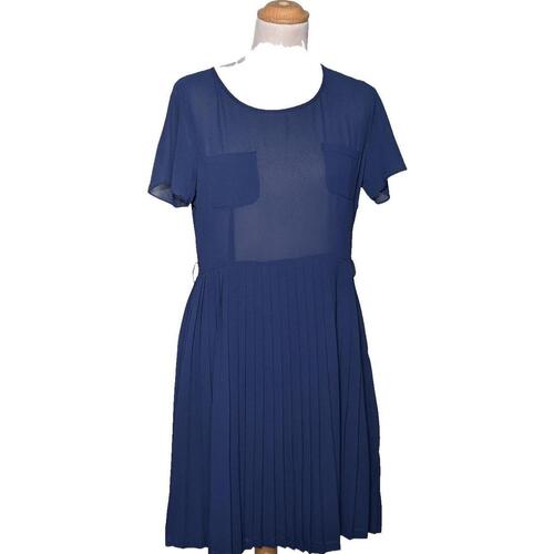 Vêtements Femme Robes courtes Lynn Adler robe courte  38 - T2 - M Bleu Bleu