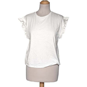 Vêtements Femme Culottes & autres bas Mango top manches courtes  36 - T1 - S Blanc Blanc