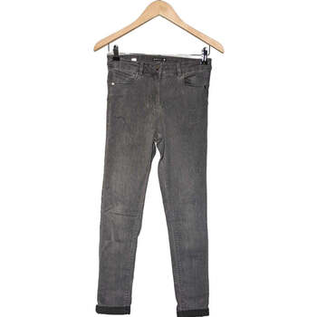 jeans breal  jean slim femme  36 - t1 - s gris 