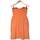 Vêtements Femme Robes courtes Carven robe courte  38 - T2 - M Orange Orange