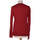 Vêtements Femme T-shirts & Polos Caroll top manches longues  40 - T3 - L Rouge Rouge
