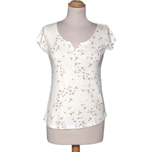 Vêtements Femme T-shirts & Polos Camaieu 36 - T1 - S Blanc
