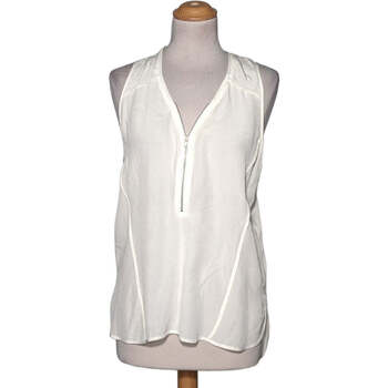 Vêtements Femme Débardeurs / T-shirts sans manche The Kooples débardeur  36 - T1 - S Blanc Blanc