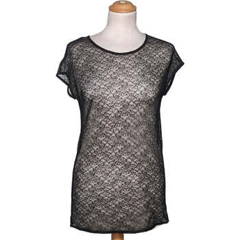 Vêtements Femme checked long-sleeved shirt Bianco Comptoir Des Cotonniers 38 - T2 - M Noir