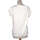 Vêtements Femme T-shirts & Polos Damart top manches courtes  36 - T1 - S Blanc Blanc