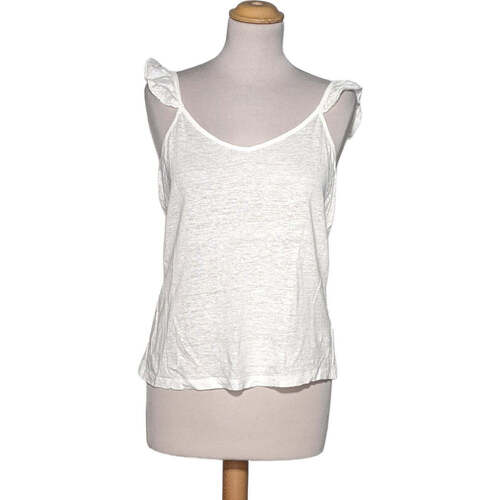 Vêtements Femme Débardeurs / T-shirts Emporio sans manche La Redoute débardeur  38 - T2 - M Blanc Blanc