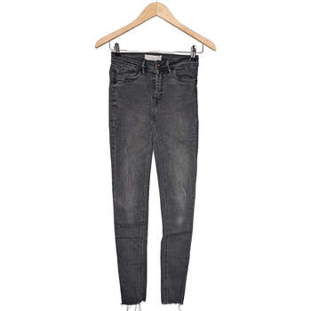 jeans ichi  jean slim femme  34 - t0 - xs gris 