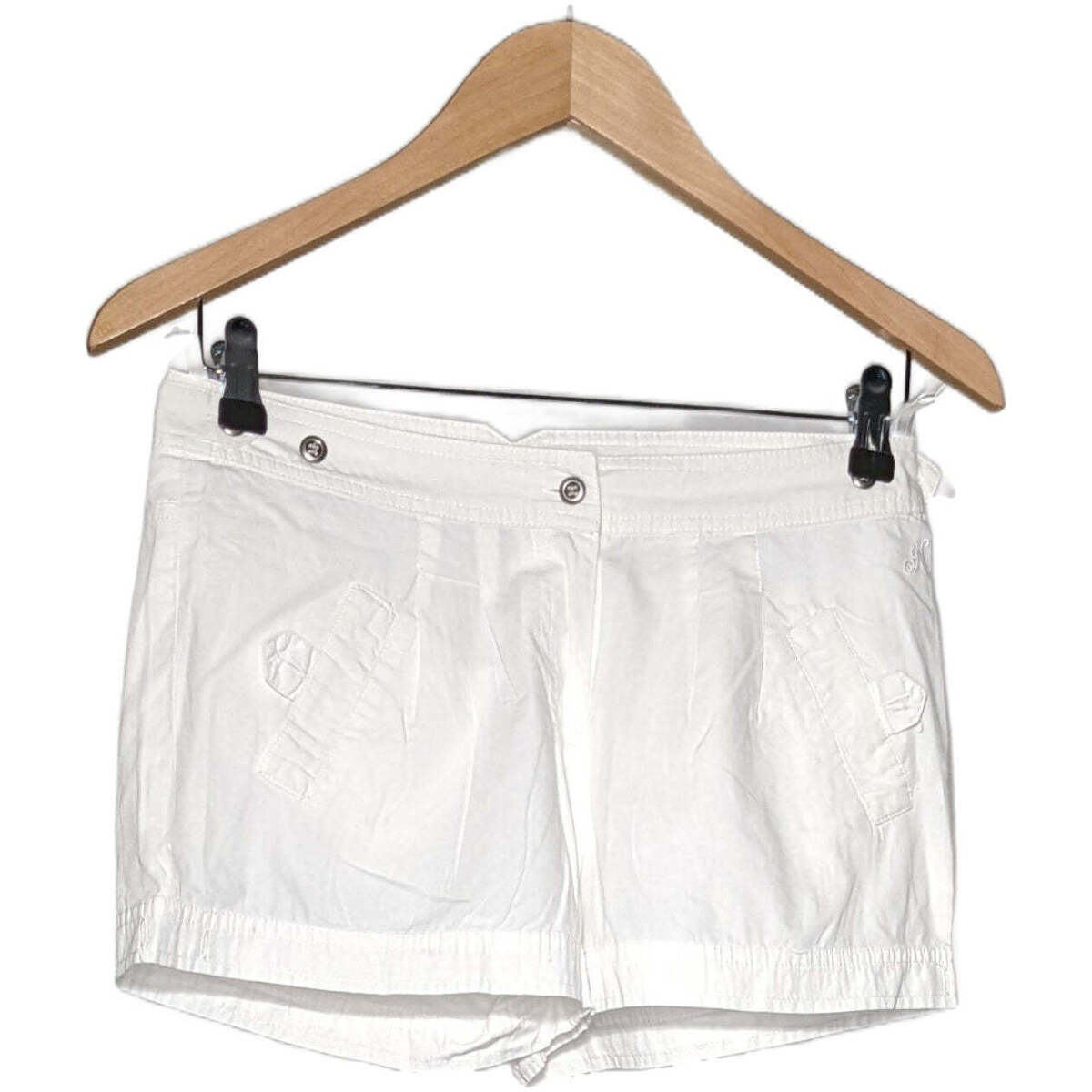 Vêtements Femme Shorts / Bermudas Naf Naf short  34 - T0 - XS Blanc Blanc