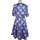 Vêtements Femme Robes courtes Guess robe courte  34 - T0 - XS Bleu Bleu