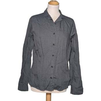 Vêtements Femme Chemises / Chemisiers Benetton chemise  40 - T3 - L Gris Gris