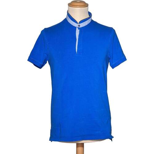 Vêtements Homme T-shirts & Polos Massimo Dutti 36 - T1 - S Bleu