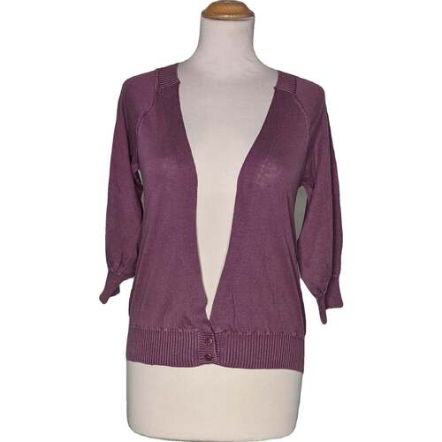 Vêtements Femme Gilets / Cardigans Comptoir Des Cotonniers 36 - T1 - S Violet