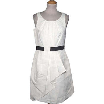 robe courte manoukian  robe courte  36 - t1 - s blanc 