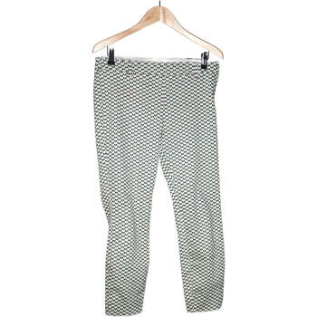 Vêtements Femme Pantalons H&M pantalon slim femme  40 - T3 - L Vert Vert