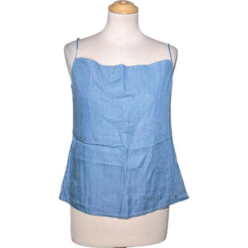 Vêtements Femme Shona Joy Saffron shirred midi dress Salsa débardeur  36 - T1 - S Bleu Bleu