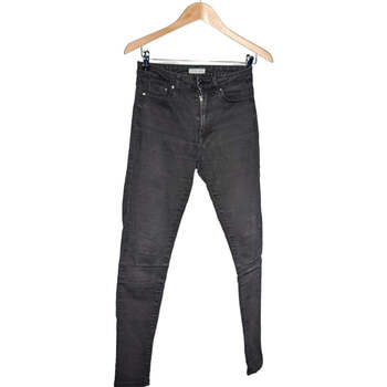 jeans cache cache  jean slim femme  36 - t1 - s gris 