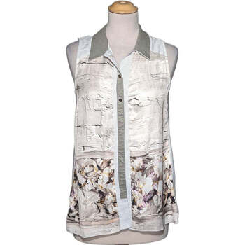 Vêtements Femme Chemises / Chemisiers Lmv chemise  34 - T0 - XS Blanc Beige