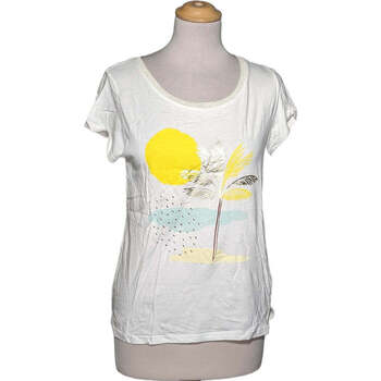 t-shirt breal  top manches courtes  36 - t1 - s blanc 